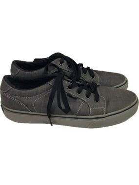 Van's Bishop Grey Textile Sneakers Size 9